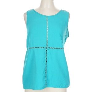 41 Hawthorn Aqua Sleeveless Tank Top